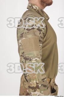 Soldier in American Army Military Uniform 0035